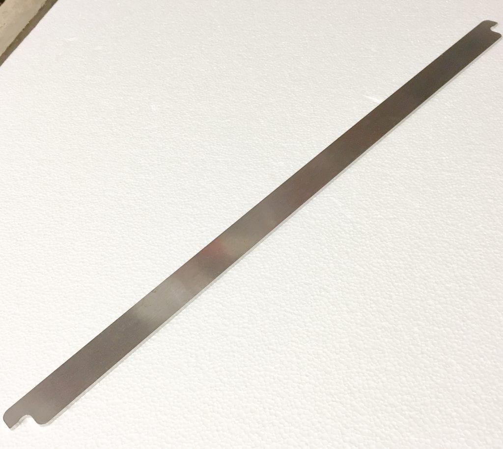 Taylor L-Series release sheet retaining bar