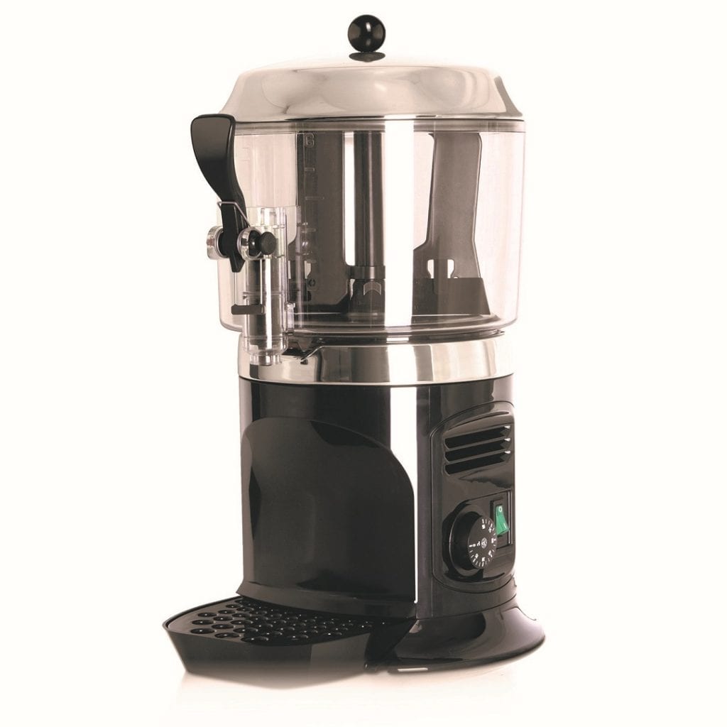 Bras Scirocco 5 Black Hot Beverage Dispenser