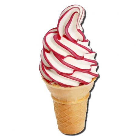 Flavorburst Blackcherry Ice Cream cone