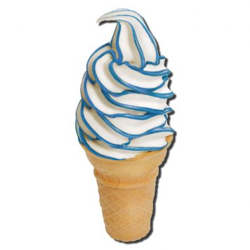 Flavorburst BlueGoo Ice Cream cone