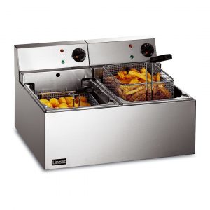 Twin Tank Countertop Fryer