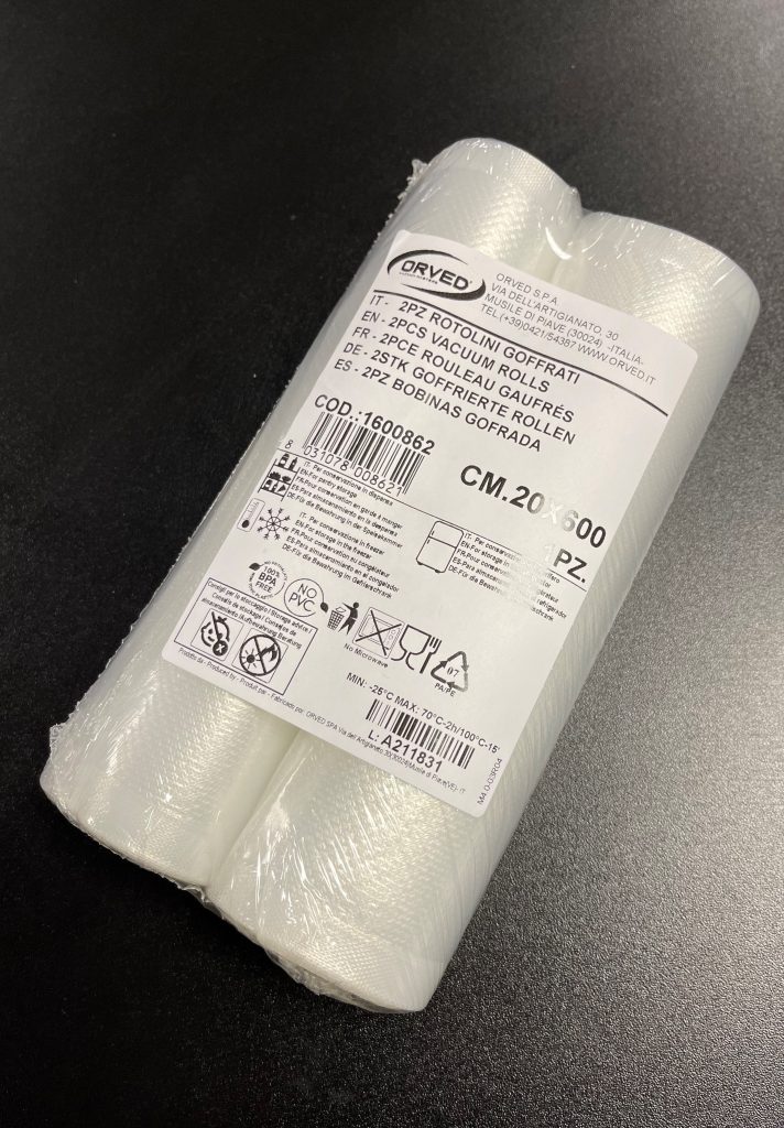Orved Channelled Vac Pack Rolls