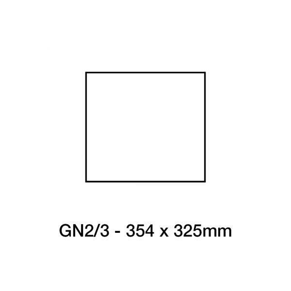 Grid Stainless Steel - GN2/3 - Image 2